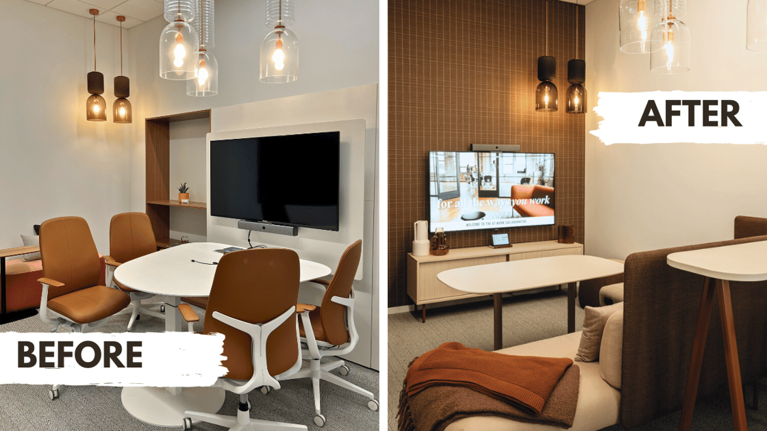 Before After collage newsletter